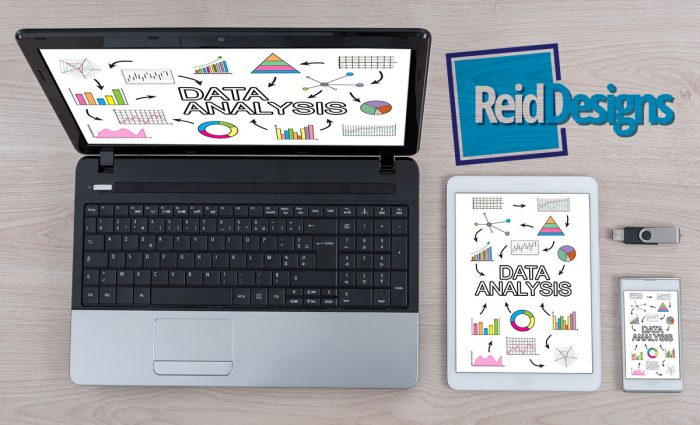 Data analytics image for desktop, tablet and mobile.