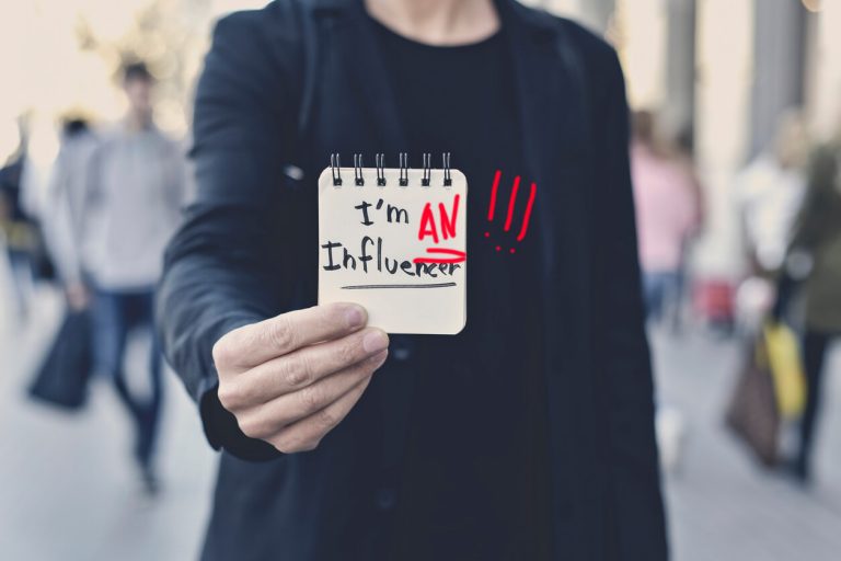 Being an “Influencer”. . .