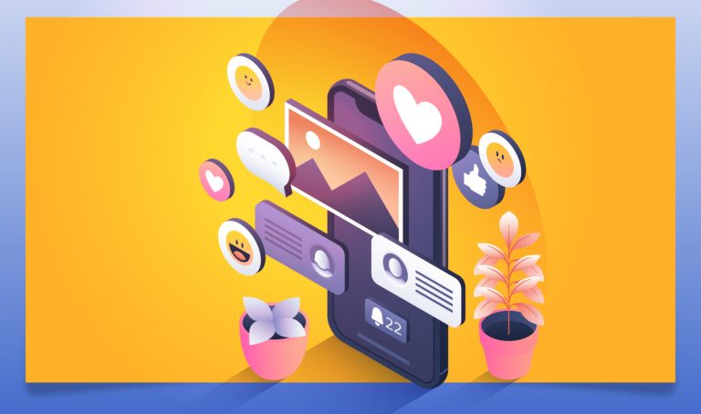 services graphic in isometric illustration style
