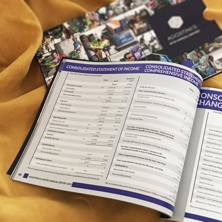 Agostini's Annual Report 2018