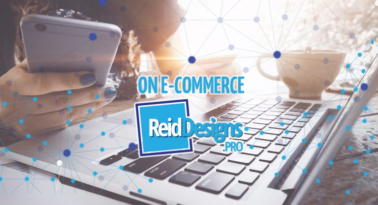 e-commerce featured image with phone coffee and laptop