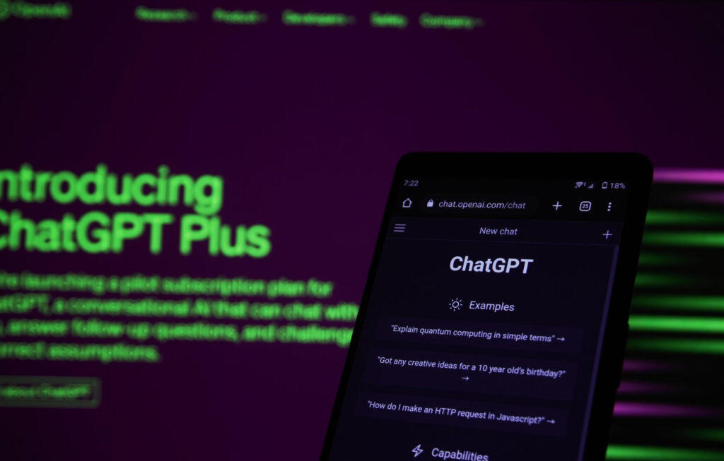 AI ChatGPT introducing ChatGPT 4 mobile