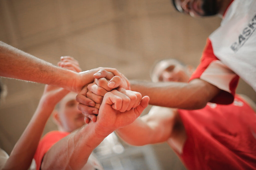 Bringing all hands together including AI. Collaboration.